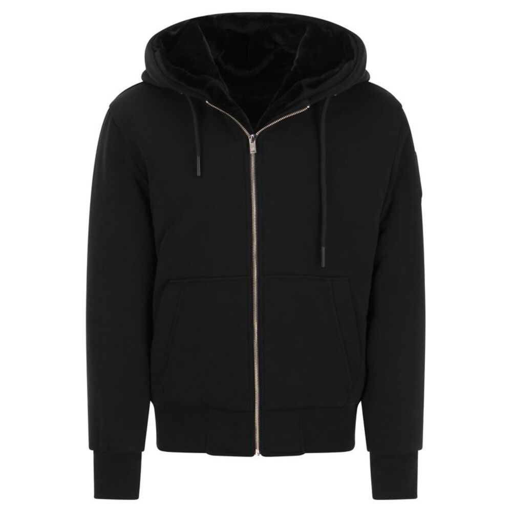 Moose Knuckles Men Classic Bunny - Faux Fur Lined Hoodie